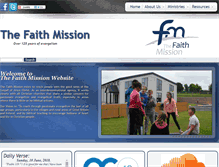 Tablet Screenshot of faithmission.org